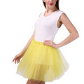 Women's Classic Elastic Tulle Tutu Skirt